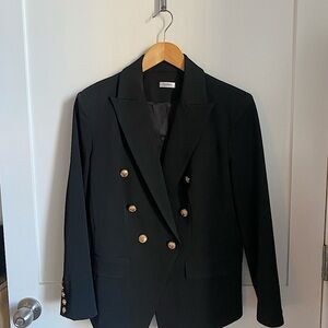 Lilysilk double breasted blazer